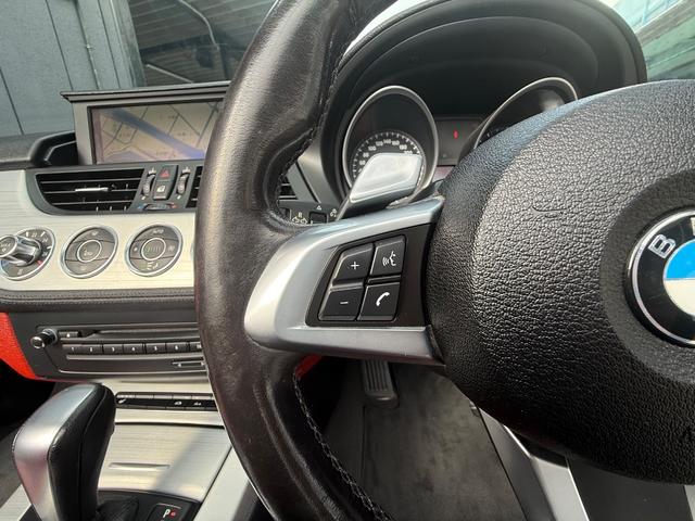 Z4 sDrive23i ハイラインパッケージ 電動オープン レーダー レザーシート メモリーシート シートヒーター 純正19インチアルミ 純正ナビ TV 電動シート(41枚目)