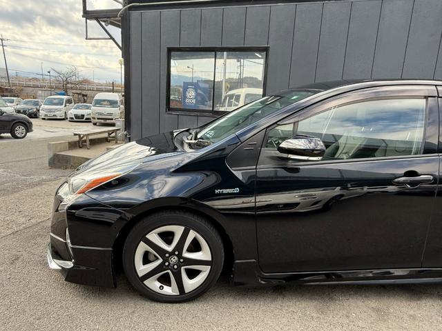 プリウス Aツーリングセレクション フルエアロ シートヒーター フルセグTV 本革シート 走行中TV バックカメラ Bluetooth HUD オートライト クリアソナー CD.DVD再生(7枚目)