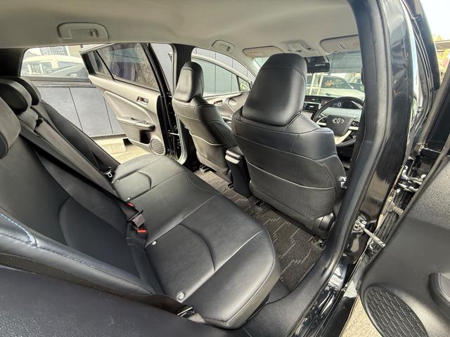 プリウス Aツーリングセレクション フルエアロ シートヒーター フルセグTV 本革シート 走行中TV バックカメラ Bluetooth HUD オートライト クリアソナー CD.DVD再生(19枚目)