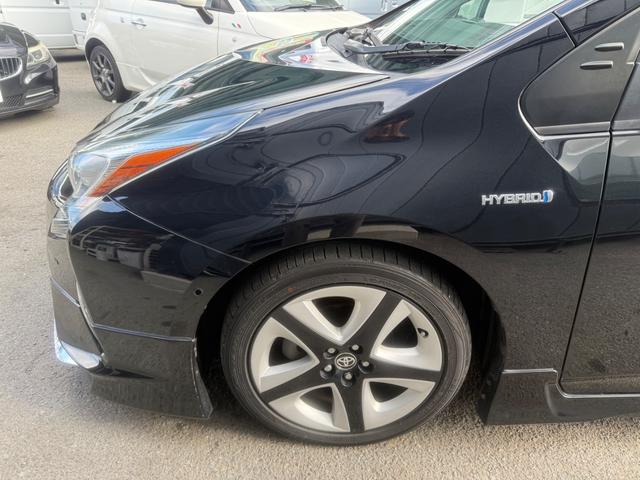 プリウス Aツーリングセレクション フルエアロ シートヒーター フルセグTV 本革シート 走行中TV バックカメラ Bluetooth HUD オートライト クリアソナー CD.DVD再生(32枚目)