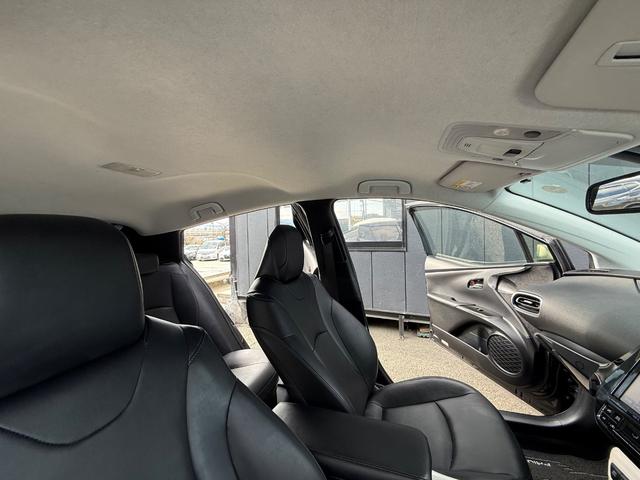 プリウス Aツーリングセレクション フルエアロ シートヒーター フルセグTV 本革シート 走行中TV バックカメラ Bluetooth HUD オートライト クリアソナー CD.DVD再生(46枚目)