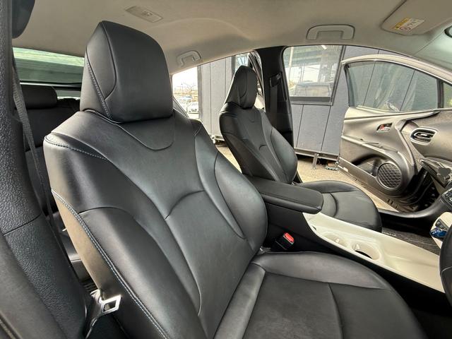 プリウス Aツーリングセレクション フルエアロ シートヒーター フルセグTV 本革シート 走行中TV バックカメラ Bluetooth HUD オートライト クリアソナー CD.DVD再生(50枚目)