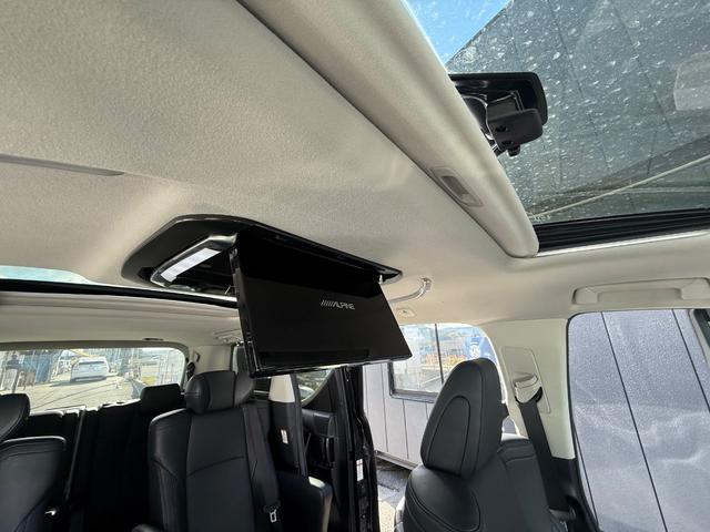 ヴェルファイア ２．５Ｚ　Ｇエディション　全国１年保証　アルパイン１１型ナビ　１２型フリップダウンモニター　デジタルインナーミラー　ステアリングシートヒーター　サンルーフ　バックカメラ　両側電動スライド　フルセグ走行中ＴＶ　ビルトインＥＴＣ（55枚目）