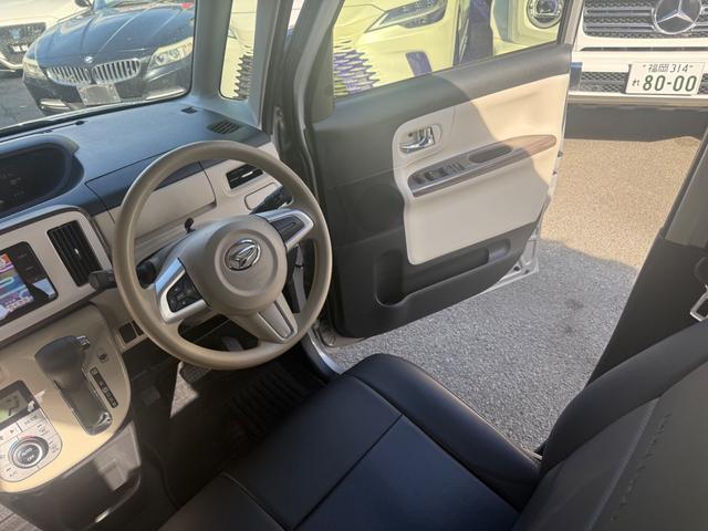 ムーヴキャンバス Ｘリミテッドメイクアップ　ＳＡＩＩＩ　全国１年保証　両側電動スライド　フルセグ　バックカメラ　シートカバー（46枚目）