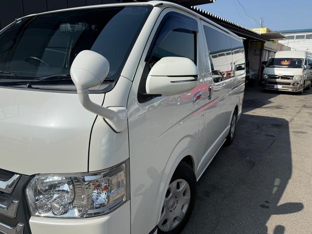 ハイエースバン スーパーＧＬ　ダークプライム　１年保証　セーフティセンスレス　ハーフレザー　フルセグＴＶ　バックカメラ　社外テール（30枚目）