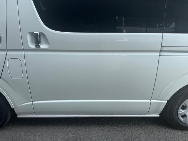 ハイエースバン スーパーＧＬ　ダークプライム　１年保証　セーフティセンスレス　ハーフレザー　フルセグＴＶ　バックカメラ　社外テール（34枚目）