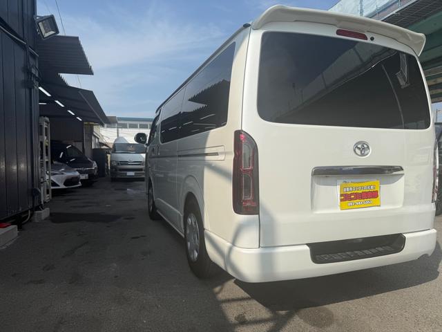 ハイエースバン スーパーＧＬ　ダークプライム　１年保証　セーフティセンスレス　ハーフレザー　フルセグＴＶ　バックカメラ　社外テール（36枚目）