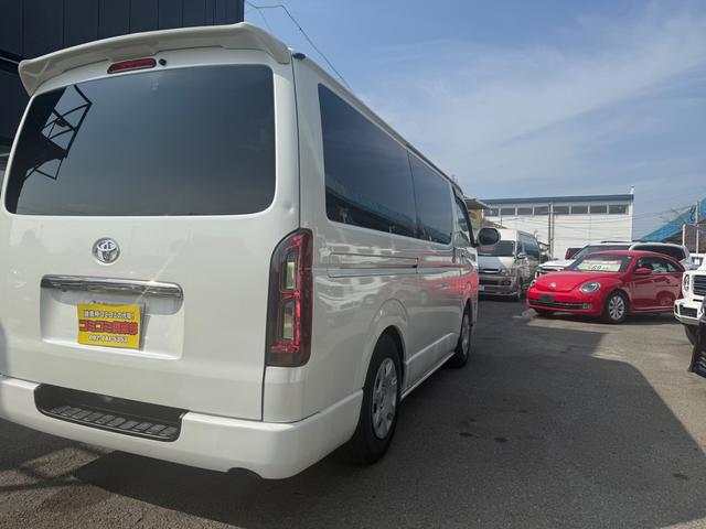 ハイエースバン スーパーＧＬ　ダークプライム　１年保証　セーフティセンスレス　ハーフレザー　フルセグＴＶ　バックカメラ　社外テール（37枚目）