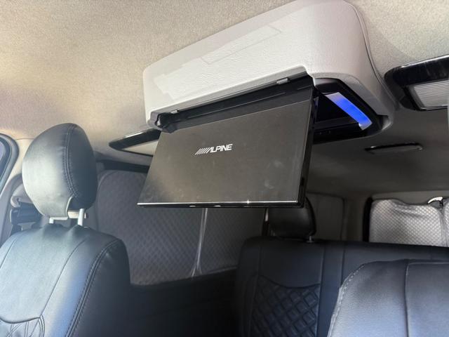 ハイエースバン ロングスーパーＧＬ　ベットキット　ホワイトレターアルミ　デジタルインナーミラー　メモリーナビ　バックカメラ　フリップダウンモニター（5枚目）