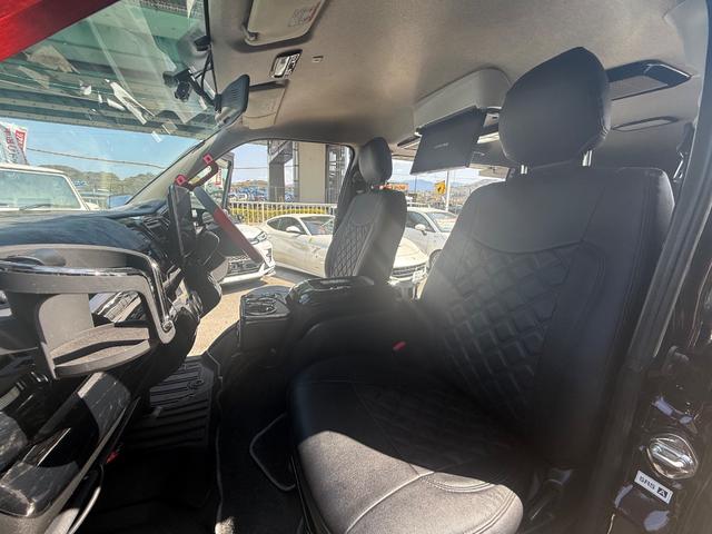 ハイエースバン ロングスーパーＧＬ　ベットキット　ホワイトレターアルミ　デジタルインナーミラー　メモリーナビ　バックカメラ　フリップダウンモニター（29枚目）