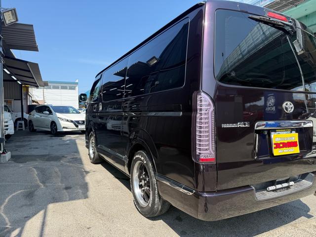 ハイエースバン ロングスーパーＧＬ　ベットキット　ホワイトレターアルミ　デジタルインナーミラー　メモリーナビ　バックカメラ　フリップダウンモニター（56枚目）