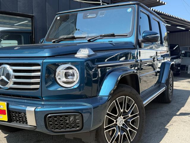 Gクラス G450d ローンチエディション ディーゼルターボ 4WD AMGラインエクステリア ボディオプションカラー Burmester3Dサラウンドシステム ボディ同色スペアタイヤリング ガラススライディングルーフ(6枚目)