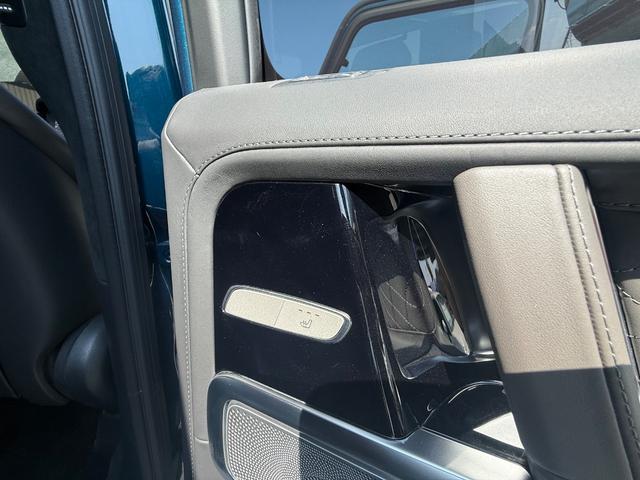 Gクラス G450d ローンチエディション ディーゼルターボ 4WD AMGラインエクステリア ボディオプションカラー Burmester3Dサラウンドシステム ボディ同色スペアタイヤリング ガラススライディングルーフ(49枚目)