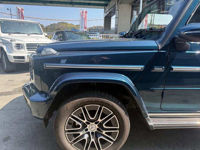 Gクラス G450d ローンチエディション ディーゼルターボ 4WD AMGラインエクステリア ボディオプションカラー Burmester3Dサラウンドシステム ボディ同色スペアタイヤリング ガラススライディングルーフ(69枚目)