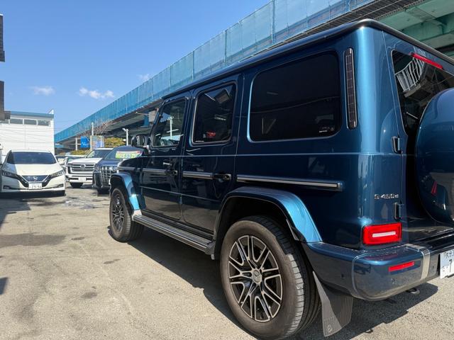 Gクラス G450d ローンチエディション ディーゼルターボ 4WD AMGラインエクステリア ボディオプションカラー Burmester3Dサラウンドシステム ボディ同色スペアタイヤリング ガラススライディングルーフ(73枚目)