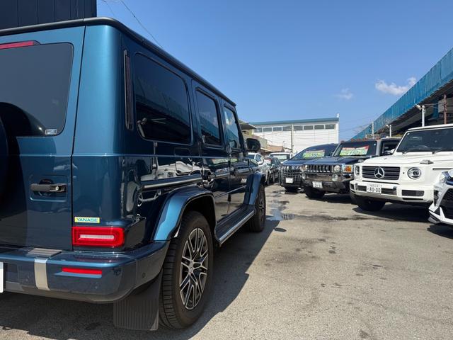 Gクラス G450d ローンチエディション ディーゼルターボ 4WD AMGラインエクステリア ボディオプションカラー Burmester3Dサラウンドシステム ボディ同色スペアタイヤリング ガラススライディングルーフ(75枚目)