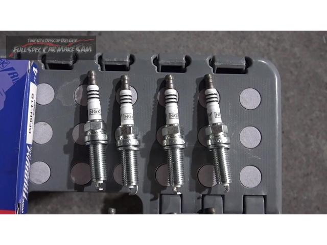 エルグランド ２５０ハイウェイスターＳ　アーバンクロム　ＣＶＴＦ圧送交換　シートカバー　エンジンスラッジナイザー施工　エアコンフラッシング　ウォターポンプ交換　サーモスタット交換　ＬＬＣ交換　補器ベルト交換　ベルトテンショナー交換　プラグ交換　スロットル清（64枚目）