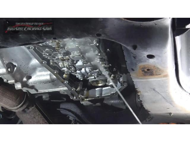 エルグランド ２５０ハイウェイスターＳ　アーバンクロム　ＣＶＴＦ圧送交換　シートカバー　エンジンスラッジナイザー施工　エアコンフラッシング　ウォターポンプ交換　サーモスタット交換　ＬＬＣ交換　補器ベルト交換　ベルトテンショナー交換　プラグ交換　スロットル清（68枚目）