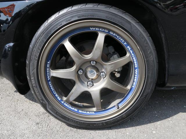 ロードスター ＳＰ　マニュアル５速車　キーレスエントリー　社外１６インチアルミホイール　車高調　タイミングベルト交換済み　ハードトップ　レザー調シートカバー　ＣＤ　ＭＤ（9枚目）