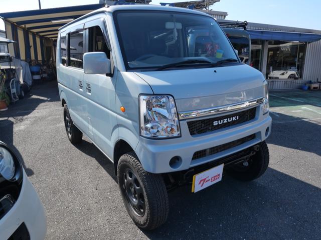 エブリイワゴン JP リフトアップ ナビ フルセグ ETC キーレスエントリー エアコン パワーステアリング パワーウィンドウ Wエアバッグ(4枚目)