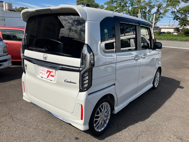 Ｎ－ＢＯＸカスタム Ｌターボ　衝突軽減ブレーキ　アダプティブクルーズコントロール　クリアランスソナー　ドライブレコーダー連動大型ナビフルセグＴＶ　Ｂｌｕｅｔｏｏｔｈ対応　バックカメラ　ＥＴＣ　パドルシフト　両側パワースライドドア（22枚目）