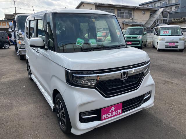 Ｎ－ＢＯＸカスタム Ｇ・Ｌホンダセンシング　衝突軽減ブレーキ　アダプティブクルーズコントロール　クリアランスソナー　ドライブレコーダー　ＳＤナビフルセグＴＶ　Ｂｌｕｅｔｏｏｔｈ対応　バックカメラ　ＥＴＣ　スマートキー　取扱説明書　整備点検記録簿（2枚目）