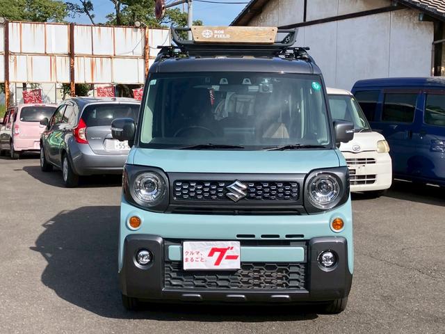 スペーシアギア ハイブリッドXZ ターボ 9インチナビ 両側パワースライドドア 前後ドライブレコーダー LEDヘッドライト スマートキー プッシュスタート クリアランスソナー クルーズコントロール セキュリティアラーム プライバシーガラス(2枚目)