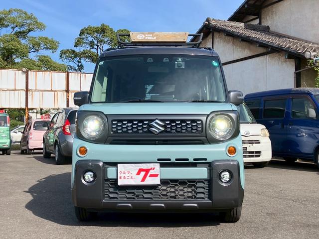 スペーシアギア ハイブリッドXZ ターボ 9インチナビ 両側パワースライドドア 前後ドライブレコーダー LEDヘッドライト スマートキー プッシュスタート クリアランスソナー クルーズコントロール セキュリティアラーム プライバシーガラス(3枚目)