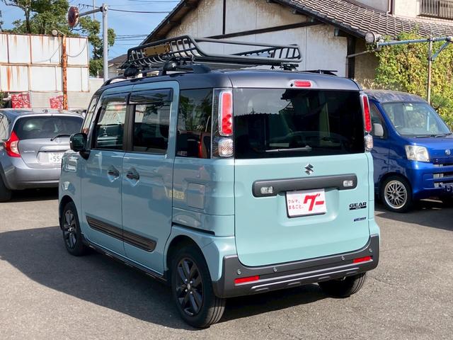 スペーシアギア ハイブリッドXZ ターボ 9インチナビ 両側パワースライドドア 前後ドライブレコーダー LEDヘッドライト スマートキー プッシュスタート クリアランスソナー クルーズコントロール セキュリティアラーム プライバシーガラス(17枚目)