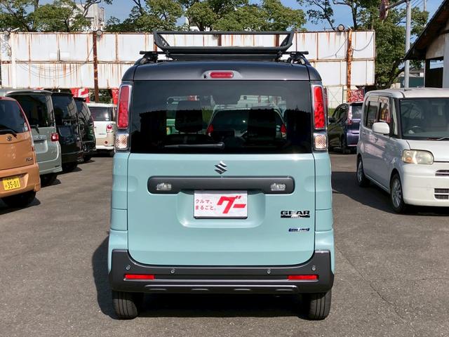 スペーシアギア ハイブリッドXZ ターボ 9インチナビ 両側パワースライドドア 前後ドライブレコーダー LEDヘッドライト スマートキー プッシュスタート クリアランスソナー クルーズコントロール セキュリティアラーム プライバシーガラス(18枚目)