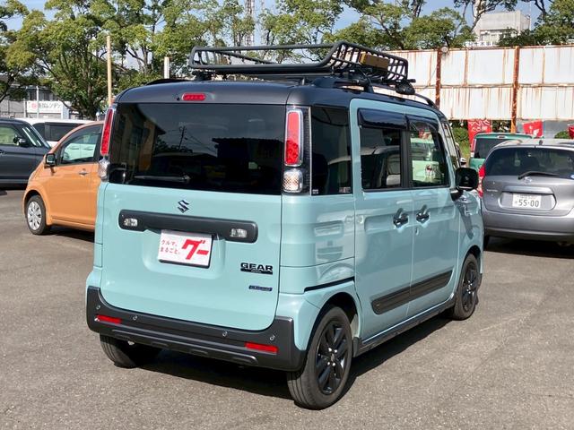 スペーシアギア ハイブリッドXZ ターボ 9インチナビ 両側パワースライドドア 前後ドライブレコーダー LEDヘッドライト スマートキー プッシュスタート クリアランスソナー クルーズコントロール セキュリティアラーム プライバシーガラス(19枚目)