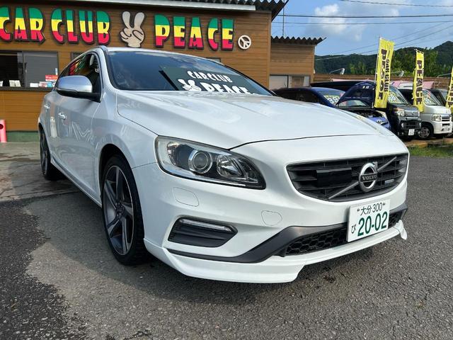 ボルボ Ｖ６０ Ｔ４ Ｒデザイン 衝突軽減ブレーキ 黒レザーシートの中古車｜グーネット中古車