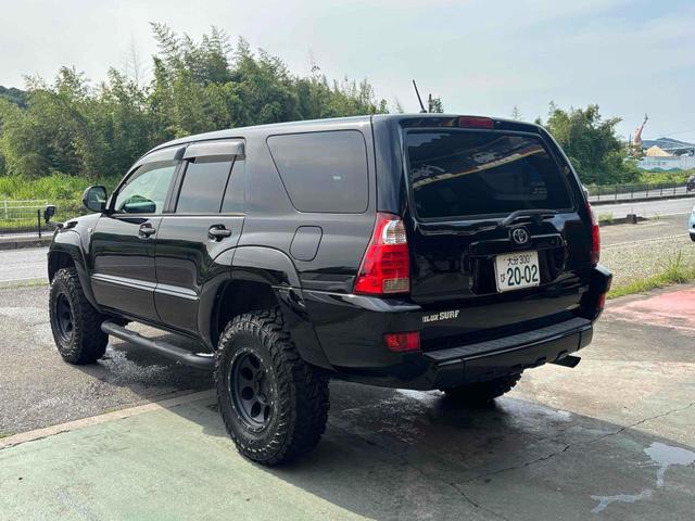 ハイラックスサーフ ＳＳＲ－Ｘリミテッド　４ＷＤ　ドライブレコーダー　ＥＴＣ　バックカメラ　ナビ　ＴＶ　オートライト　アルミホイール　キーレスエントリー　電動格納ミラー　ＡＴ　盗難防止システム　衝突安全ボディ　ＣＤ　ＤＶＤ再生（7枚目）