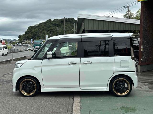 スペーシアカスタムＺ ターボ　ＥＴＣ　バックカメラ　両側スライド・片側電動　ナビ　ＴＶ　オートクルーズコントロール　レーンアシスト　衝突被害軽減システム　オートライト　ＨＩＤ　スマートキー　アイドリングストップ　電動格納ミラー（5枚目）