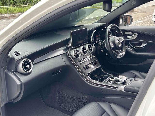 Ｃクラスステーションワゴン Ｃ２００　ステーションワゴン　スポーツ　ドライブレコーダー　ＥＴＣ　バックカメラ　ナビ　ＴＶ　クリアランスソナー　オートクルーズコントロール　レーンアシスト　アルミホイール　オートライト　パワーシート　キーレスエントリー（39枚目）