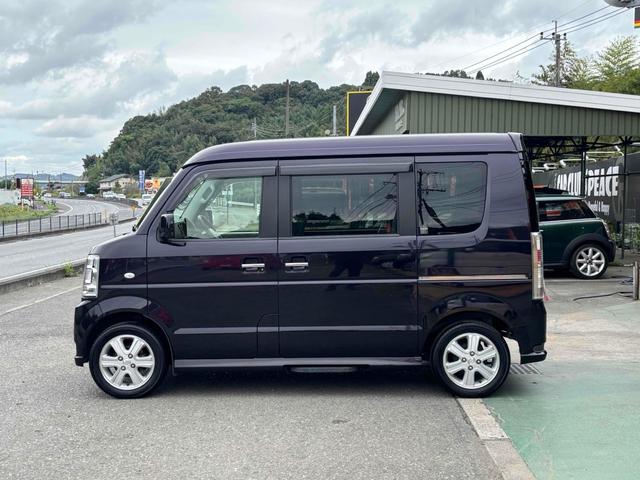 エブリイワゴン ＰＺターボスペシャル　ＥＴＣ　両側電動スライドドア　ナビ　ＴＶ　ＨＩＤ　キーレスエントリー　電動格納ミラー　ＡＴ　盗難防止システム　ＡＢＳ　ＣＤ　ＵＳＢ　アルミホイール　衝突安全ボディ　エアコン　パワーステアリング（19枚目）