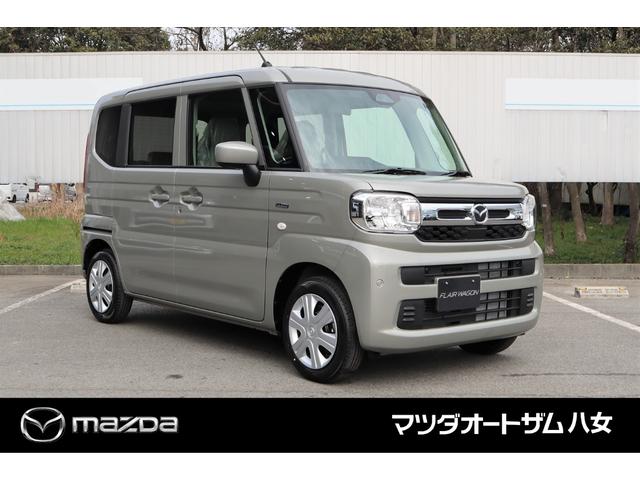 フレアワゴン ＸＧ　届出済未使用車　ボディコーティング済　エアコン　パワステ　パワーウィンドウ　ＡＢＳ　運転席エアバッグ　助手席エアバッグ　スマートキー（3枚目）