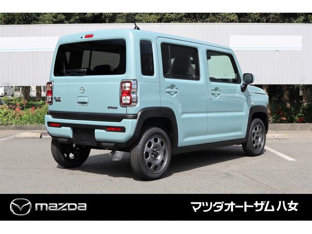 フレアクロスオーバー ＸＧ　届出済未使用　ワンオーナー　記録簿　スマートキーＬＥＤヘッドランプ　シートヒーター　アイドリングストップ　エアコン　パワステ　パワーウィンドウ　ＡＢＳ　Ｗエアバック（5枚目）