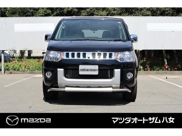 デリカＤ：５ シャモニー　ワンオーナー　禁煙車　ナビ　前後ドラレコ　バックカメラ　フロントカメラ　サイドカメラ　フリップダウンモニター（2枚目）