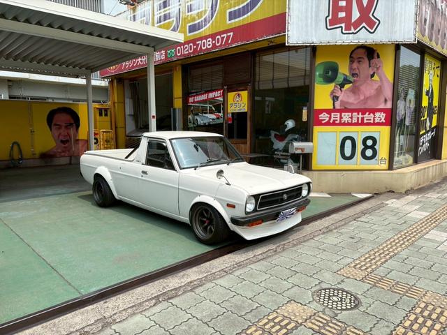 サニートラック ロングＤＸ　ＷＥＢＥＲ４５　タコアシ　サイド管　Ｆ車高調　ロールバー　純正クーラー　ワタナベ１４インチＦ８．５Ｊ　Ｒ１０．０Ｊ　Ａ１２改１３００ｃｃ　ハイカム７４度（3枚目）
