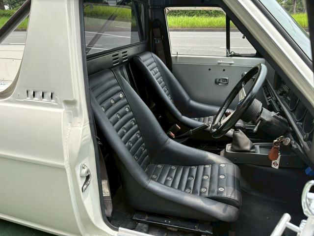 サニートラック ロングＤＸ　ＷＥＢＥＲ４５　タコアシ　サイド管　Ｆ車高調　ロールバー　純正クーラー　ワタナベ１４インチＦ８．５Ｊ　Ｒ１０．０Ｊ　Ａ１２改１３００ｃｃ　ハイカム７４度（22枚目）