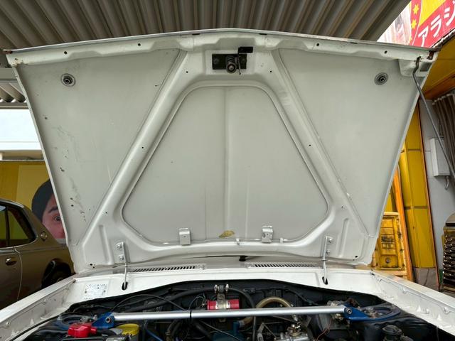 サニートラック ロングＤＸ　ＷＥＢＥＲ４５　タコアシ　サイド管　Ｆ車高調　ロールバー　純正クーラー　ワタナベ１４インチＦ８．５Ｊ　Ｒ１０．０Ｊ　Ａ１２改１３００ｃｃ　ハイカム７４度（38枚目）