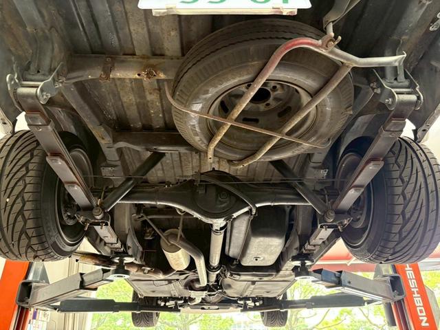 サニートラック ロングＤＸ　ＷＥＢＥＲ４５　タコアシ　サイド管　Ｆ車高調　ロールバー　純正クーラー　ワタナベ１４インチＦ８．５Ｊ　Ｒ１０．０Ｊ　Ａ１２改１３００ｃｃ　ハイカム７４度（45枚目）