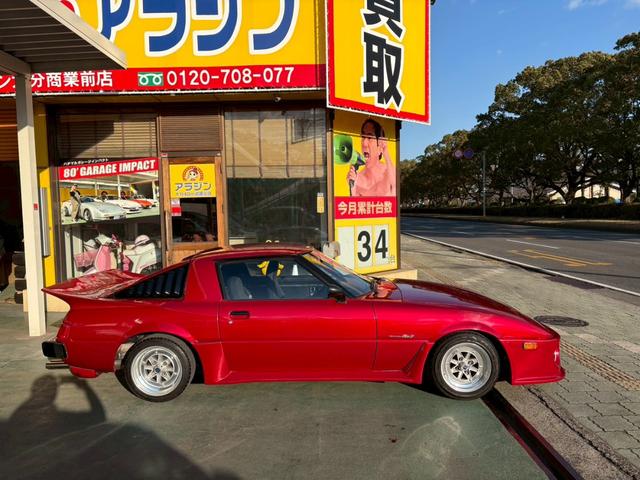 マツダ サバンナRX-7 ダウンドラフトWEBER仕様 5速 フルエアロ タコアシ マフラー 車高調 アイローネゲート オイルクーラー アルミラジエター(4枚目)