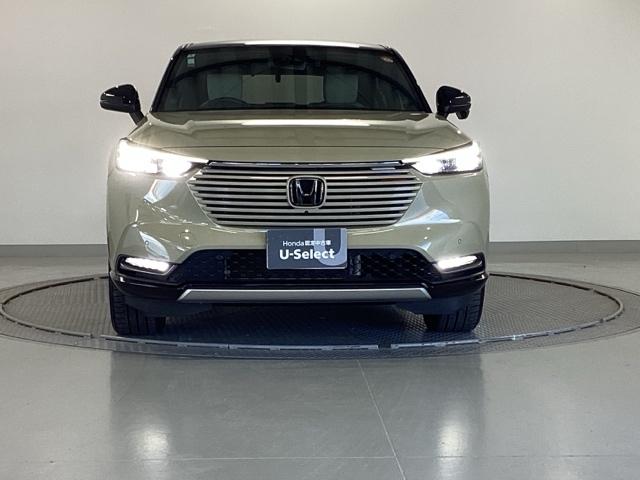 ヴェゼル e:HEVPLaY メモリーナビ ドラレコ ETC 衝突被害軽減ブレーキ カーテンエアバッグ 盗難防止装置 アイドルストップ ABS ESC フルオートエアコン リアカメラ シートヒータ エアバッグ Aライト 記録簿(7枚目)