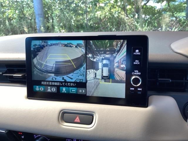 ヴェゼル e:HEVPLaY メモリーナビ ドラレコ ETC 衝突被害軽減ブレーキ カーテンエアバッグ 盗難防止装置 アイドルストップ ABS ESC フルオートエアコン リアカメラ シートヒータ エアバッグ Aライト 記録簿(12枚目)