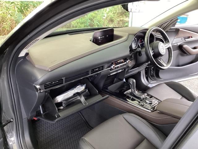 CX-30 20SLパッケージ 純正メモリーナビ 全周囲カメラ ETC スマートブレーキ 本革シート 地デジ クリソナ クルーズコントロール 点検記録簿 アドバンストキー DVD ナビTV 横滑り防止装置 LEDヘッドライト USB(34枚目)