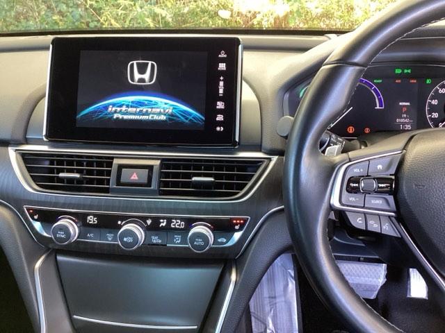 アコード ＥＸ　純正メモリーナビ　本革Ｐシート　Ｓルーフ　カーテンエアバッグ　イモビ　追突軽減ブレーキ　オートエアコン　ＬＥＤヘッドライト　パワ－シ－ト　皮シート　横滑り防止装置　地デジフルセグ　スマキー　ＵＳＢ接続（3枚目）