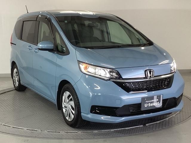 フリード Ｇ・ホンダセンシング　純正ナビ　フルセグ　７人乗り　Ｗ電動ドア　キーフリ　スマートキーシステム　イモビ　ＵＳＢポート　カラーバックモニター　横滑防止装置　ＬＥＤランプ　エアコン　クルコン　パワーウィンドウ　ドライブレコーダ（7枚目）