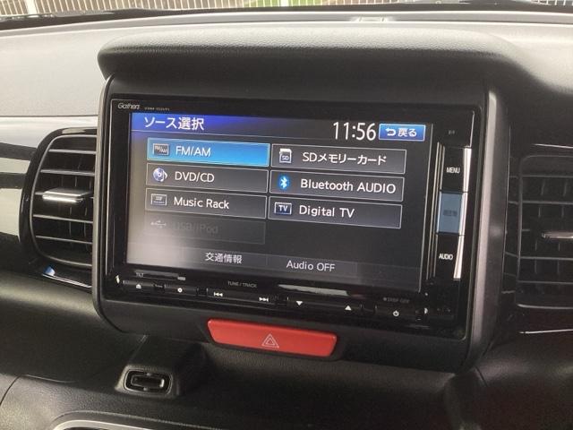 Ｎ－ＢＯＸカスタム ＧターボＳＳパッケージ　純正ナビ　あんしんパッケージ　スマートシティブレーキサポート　両側自動ドア　サイドエアバック　イモビライザー　Ｗエアバック　バックモニター付き　フルオートエアコン　地デジフルセグＴＶ　エアロ　ナビＴＶ（11枚目）